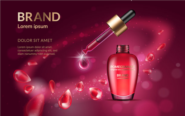 石榴香水广告图片下载