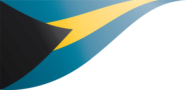 巴哈马国旗上印着白色图片下载