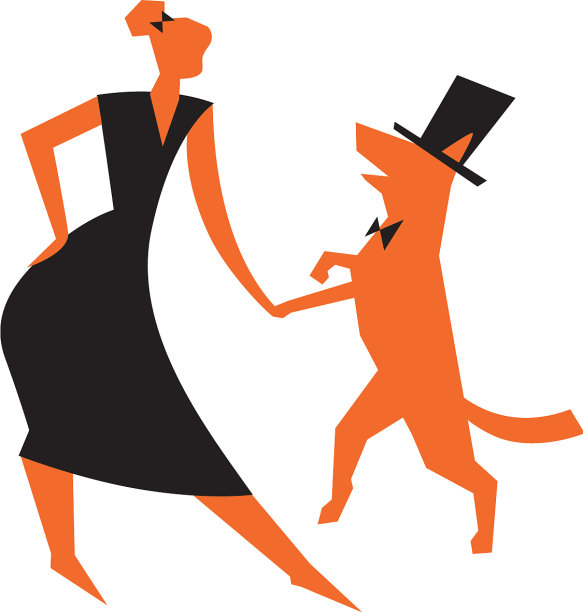 偶像与女孩和狗与跳舞图片下载