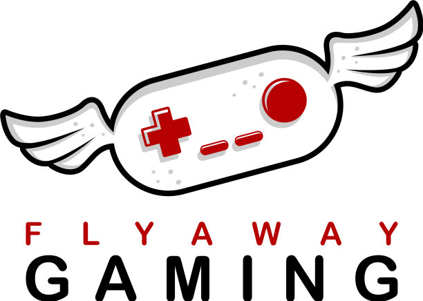 视频游戏操纵杆控制台主题标志模板图片下载