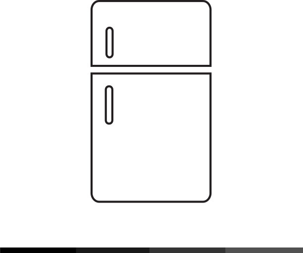 冰箱图标设计图片下载