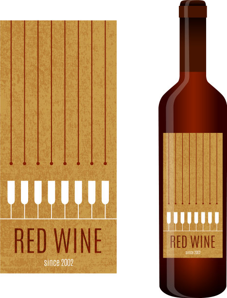 酒的标签图片下载