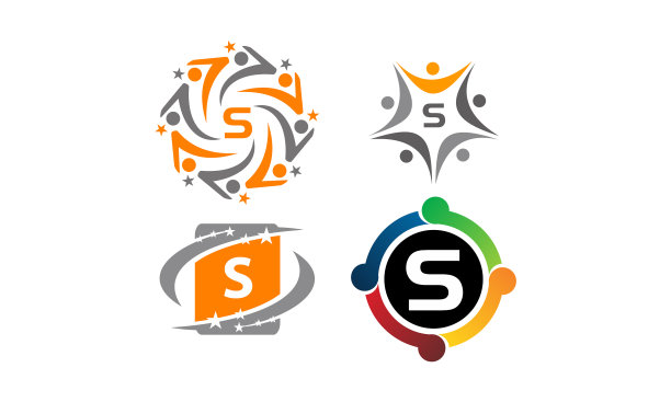 S标志现代模板集图片下载