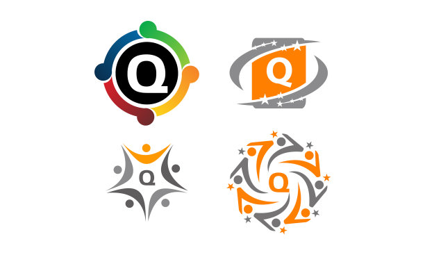 标志Q字母现代模板图片下载