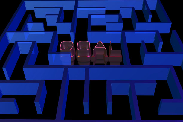 目标迷宫的概念图片下载