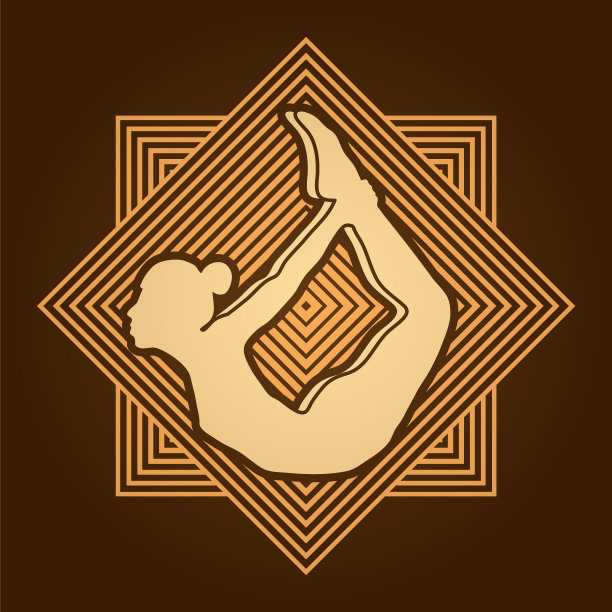 女人瑜伽动作运动女人姿势图片下载