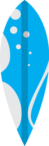 孤立的冲浪板图片图片下载