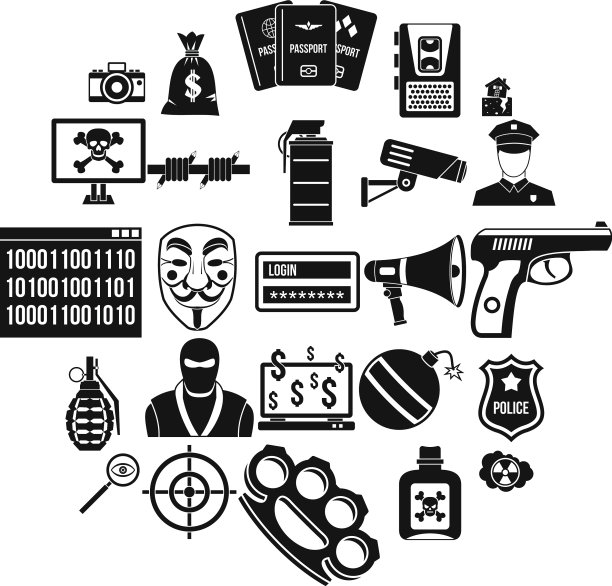 冲突图标设置简单的样式图片下载