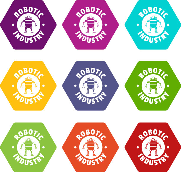 机器人机器图标设置9图片下载