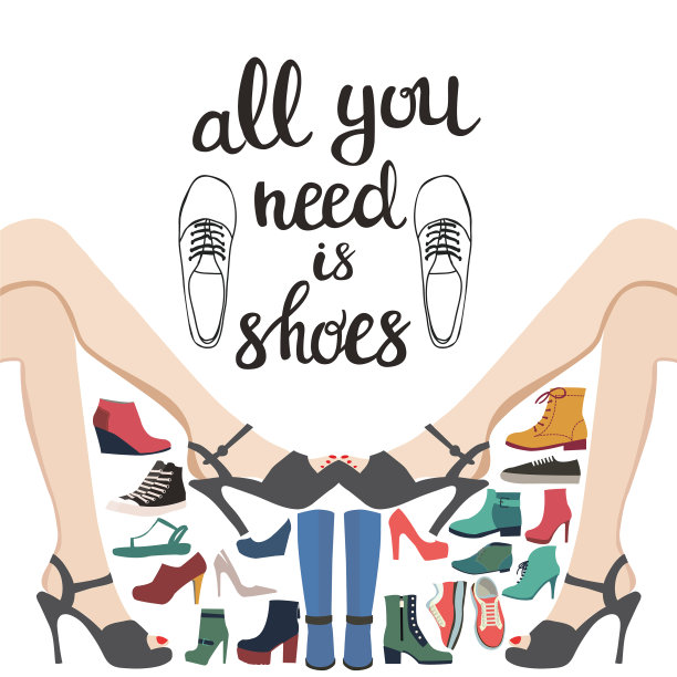 手工darwn时尚背景与收藏图片下载