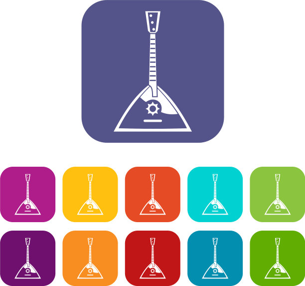 俄式三弦琴图标设置图片下载