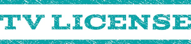 电视牌照水印邮票图片下载