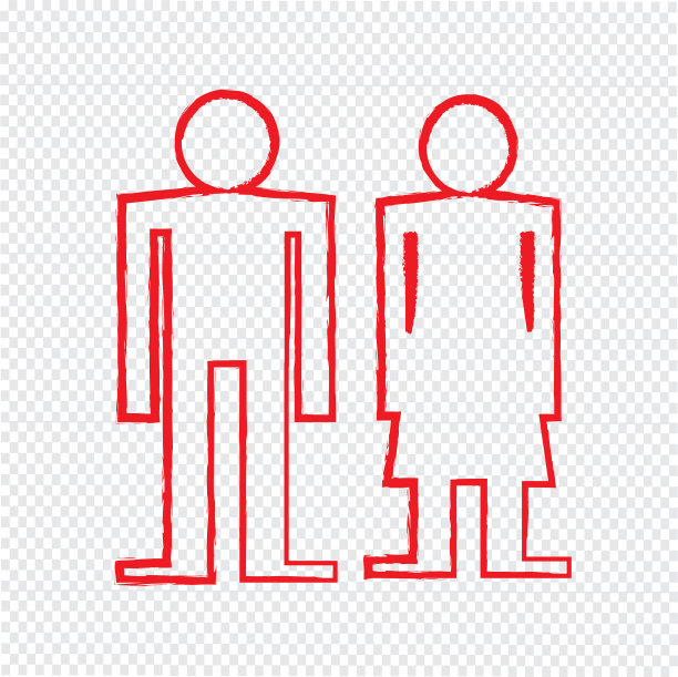 男人和女人的图标设计图片下载