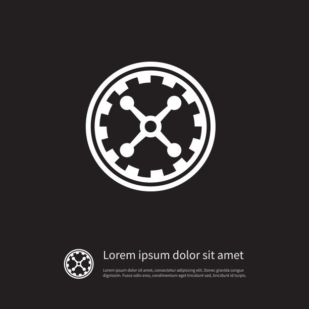 孤立轮图标财富元素可以图片下载