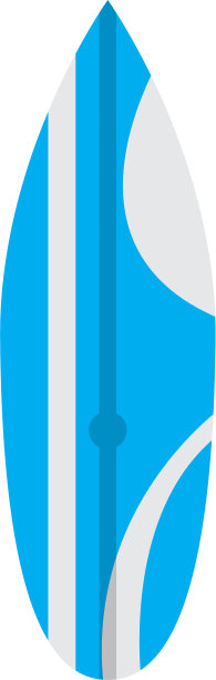 孤立的冲浪板图片图片下载