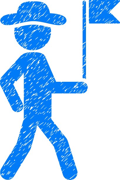 绅士旗指南粒状纹理图标图片下载