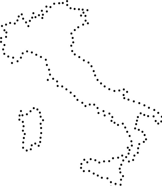 意大利黑色抽象示意图图片下载