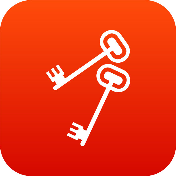 按键图标数字红色图片下载