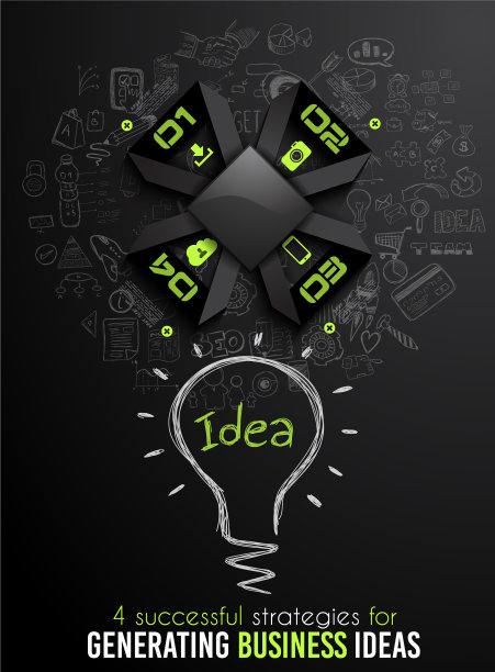 信息图手册模板与手绘图片下载