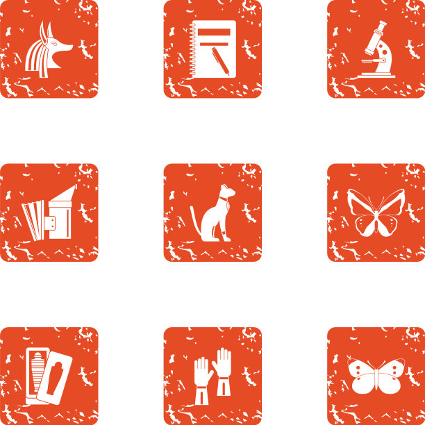 记录历史图标设置垃圾摇滚风格图片下载