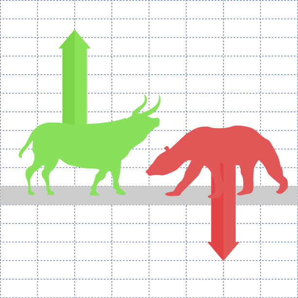 金融市场上多头与空头的较量图片下载