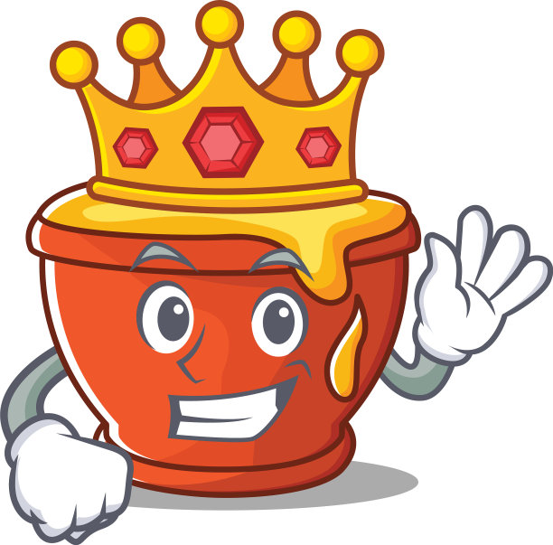 King honey卡通人物风格图片下载