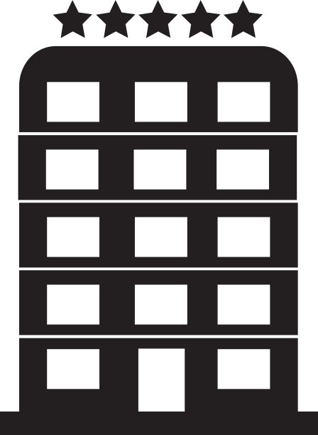 5星级酒店图标设计图片下载