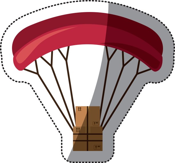 航空邮件运输交付图片下载