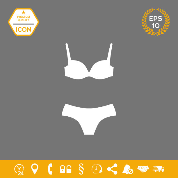 套式内衣或泳装两件套比基尼图片下载