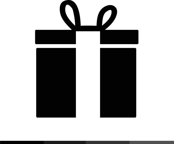 礼品盒图标设计图片下载