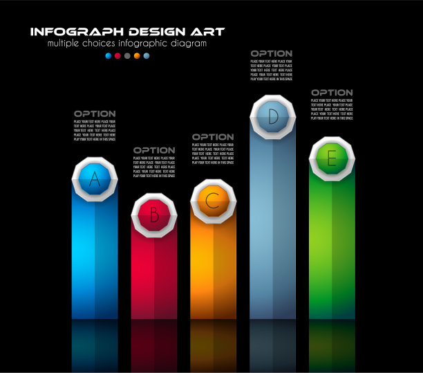 信息图手册模板有很多选择图片下载