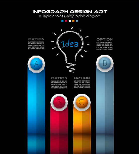 信息图手册模板有很多选择图片下载