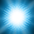 抽象太阳辉光蓝色背景点图片下载