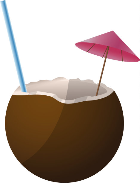 椰子喝图标图片下载