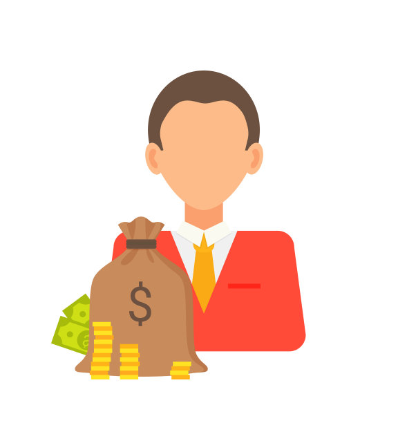 人和钱袋套图片下载