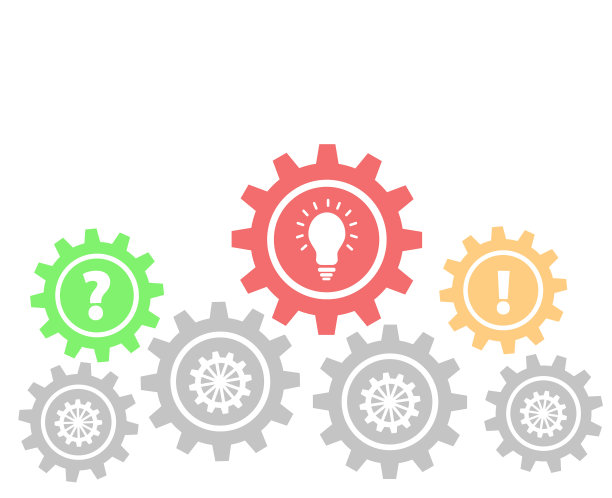 齿轮边界图形想法灰色和黄色股票图片下载