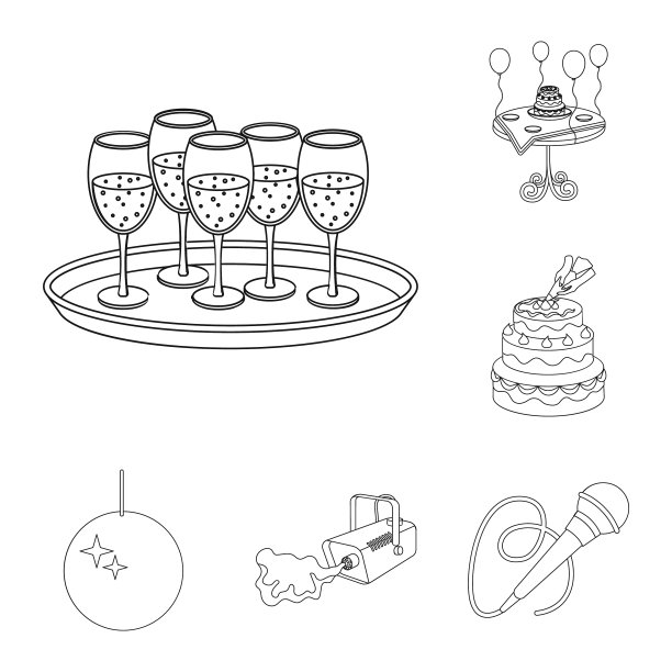 活动组织概述集合中的图标图片下载