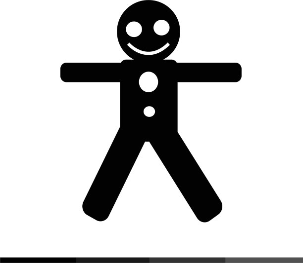 姜饼人图标设计图片下载