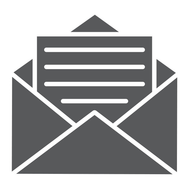 打开的邮件图标：信封和电子邮件图片下载