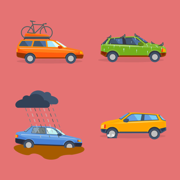 车祸碰撞交通保险安全图片下载