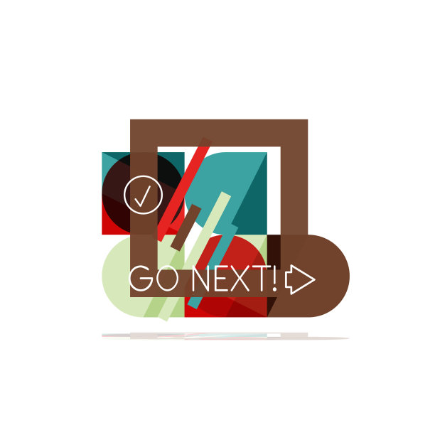 最小平面清洁抽象选项步骤图片下载