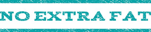 没有额外的脂肪水印邮票图片下载