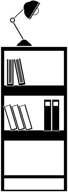 等高线教育书柜配书和书桌图片下载