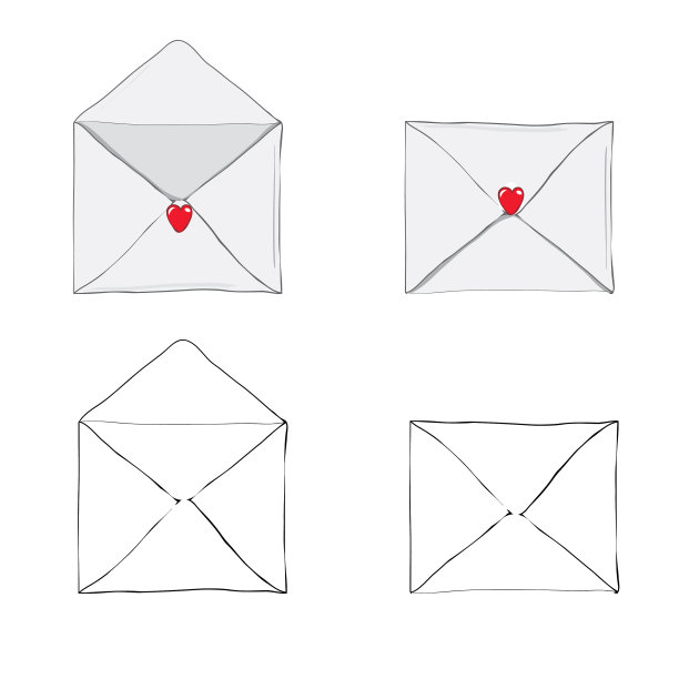 在情人节这天收发爱的电子邮件图片下载