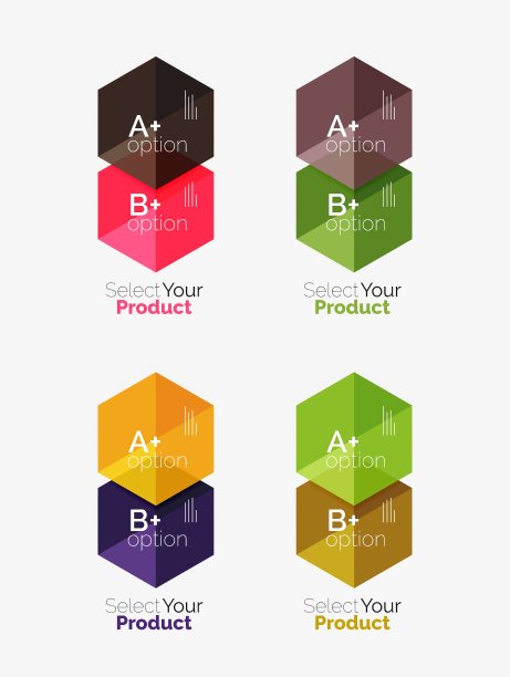 集抽象几何六边形设计用图片下载