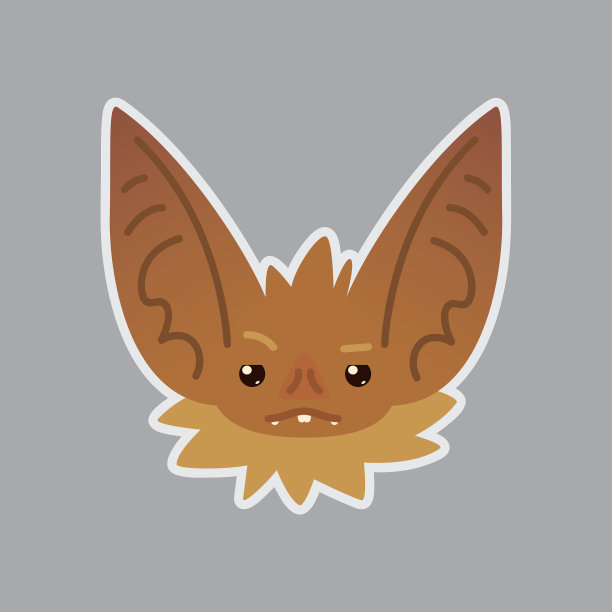 蝙蝠情绪化的蝙蝠头图片下载