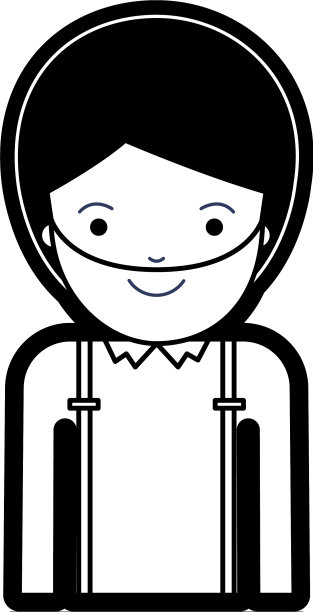 穿着背带，留着黑胡子的半裸男人图片下载