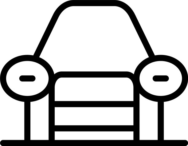 放松扶手椅图标轮廓风格图片下载