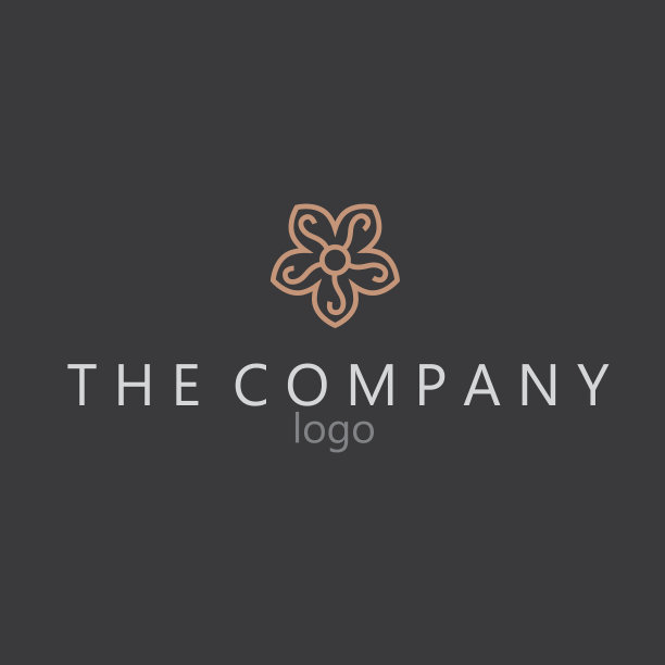 花卉标志创意设计图片下载