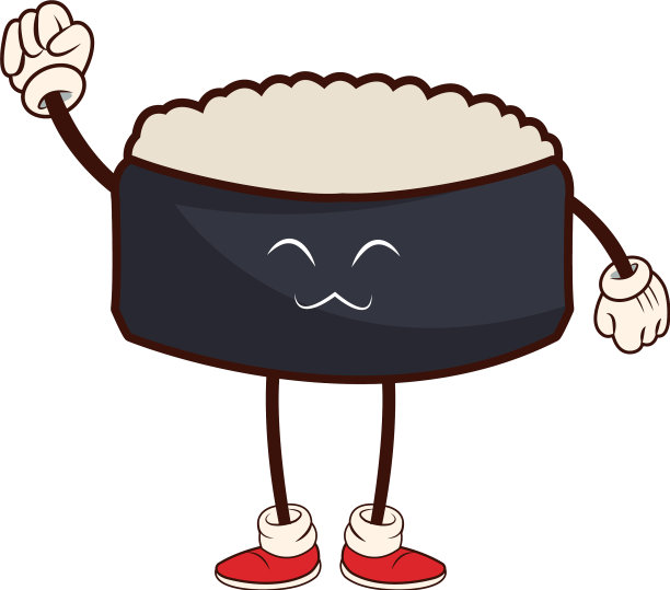 可爱的日本美食形象图片下载